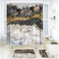 🚿Elegant Marble Pattern Bathroom Shower Curtain