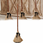 🧹  🎃 Animated Witch Broom Halloween Decoration – Walking Feet Movement, Spooky Sound & Glowing Green LED Lights – Perfect for Yard & Party 👻