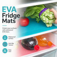 🧊 50% OFF NOW! 🛡️ Waterproof Fridge Shelf Liners – Non-slip, easy-clean & food-safe – Keeps fridge shelves fresh & organized ✨