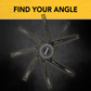 📐🔨7-Inch Plastic or Aluminum Miter Saw Protractor