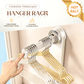Foldable Telescopic Suction-Cup Hanger Rack
