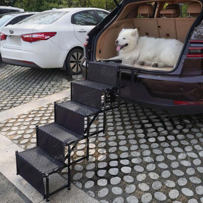 🐕 Heavy-Duty Portable Dog Stairs with Anti-Slip Surface. Free UK Delivery