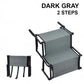 🐕 Heavy-Duty Portable Dog Stairs with Anti-Slip Surface. Free UK Delivery