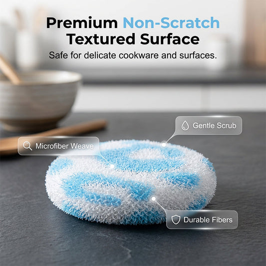 🧽 BUY 1 GET 1 FREE! 🔥 Spherical Kitchen Scrubber – Tough on grease, scratch-free & long-lasting – Perfect for pots, pans & everyday messes 🍳