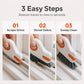 2-in-1 Window Groove Cleaning Brush with Built-in Scraper