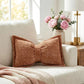🛋️ Soft Chenille Bow-Shaped Throw Pillow – Ultra-soft, plush & decorative – Perfect for sofas, beds & cozy corners ✨