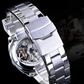 ⌚ 50% OFF NOW! 🔧 Skeleton Automatic Watch – Visible Movement, Gold-Tone Styling & Self-Winding – For Business & Evening Wear ✨