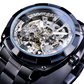 ⌚ 50% OFF NOW! 🔧 Skeleton Automatic Watch – Visible Movement, Gold-Tone Styling & Self-Winding – For Business & Evening Wear ✨