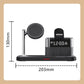 3-in-1 Wireless Charging Station with Alarm Clock