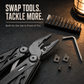 Portable Folding Multi-Tool Pliers with Pouch