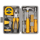 🔥Hot Sale🔥Portable 24-Piece Household Tool Kit – Storage Case Included, Hammer, Screwdriver, Pliers, Tape Measure & Bits for DIY Home Repairs