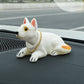 Cute Dog Bobblehead – Nods Along Every Turn – 10 Breeds, Soft Plush, Gold Chain – Brings Smiles to Every Drive 🚗