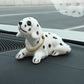 Cute Dog Bobblehead – Nods Along Every Turn – 10 Breeds, Soft Plush, Gold Chain – Brings Smiles to Every Drive 🚗