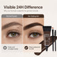 Waterproof Eyebrow Gel with Dual Brush Set