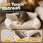 🛋️🐾 Cozy Sofa Pet Bed – 50% OFF! Secure edges, soft plush fabric, modern design – perfect for cats & dogs. 🐕