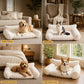 🛋️🐾 Cozy Sofa Pet Bed – 50% OFF! Secure edges, soft plush fabric, modern design – perfect for cats & dogs. 🐕