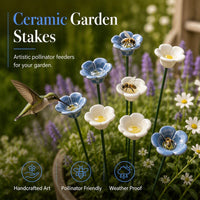 Garden Bee Feeder Flowers