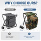 Portable Folding Chair Backpack 2-in-1 Outdoor Camping Stool
