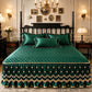 🛏️  Quilted Bed Skirt – Breathable, full-coverage & easy-fit ✨