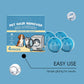🐾 LIMITED‑TIME 50% OFF! 🧹 No-Snag Reusable Laundry Balls – Catch Pet Hair Instantly, Fabric-Friendly & Built to Last ♻️