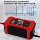 12V 6A Smart Car Battery Charger with LCD Display