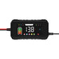 12V 6A Smart Car Battery Charger with LCD Display