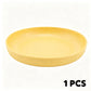 🍽️ Unbreakable Wheat Straw Dinner Plates – Reusable Shatter‑Resistant Eco‑Friendly Dining Plates, Stackable Microwave Safe Plates for Kitchen Camping Picnic