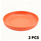 🍽️ Unbreakable Wheat Straw Dinner Plates – Reusable Shatter‑Resistant Eco‑Friendly Dining Plates, Stackable Microwave Safe Plates for Kitchen Camping Picnic