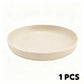 🍽️ Unbreakable Wheat Straw Dinner Plates – Reusable Shatter‑Resistant Eco‑Friendly Dining Plates, Stackable Microwave Safe Plates for Kitchen Camping Picnic