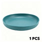 🍽️ Unbreakable Wheat Straw Dinner Plates – Reusable Shatter‑Resistant Eco‑Friendly Dining Plates, Stackable Microwave Safe Plates for Kitchen Camping Picnic