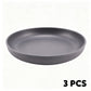 🍽️ Unbreakable Wheat Straw Dinner Plates – Reusable Shatter‑Resistant Eco‑Friendly Dining Plates, Stackable Microwave Safe Plates for Kitchen Camping Picnic