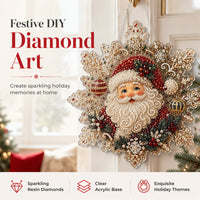 🎄🎅Christmas Diamond Art Hanging Kit❤️Gifts for the one you love most
