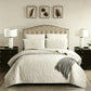 Solid Color 100% Cotton Bedding 4-Piece Set