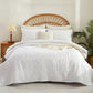 Solid Color 100% Cotton Bedding 4-Piece Set