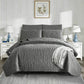 Solid Color 100% Cotton Bedding 4-Piece Set