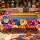 🌸  🍽️ Waterproof Floral Print Tablecloth for Dining & Parties – Stain-Resistant, HD Printing & Durable Polyester – Elegant & Easy Care ✨