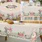 🌸  🍽️ Waterproof Floral Print Tablecloth for Dining & Parties – Stain-Resistant, HD Printing & Durable Polyester – Elegant & Easy Care ✨