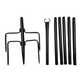Outdoor String Light Pole
