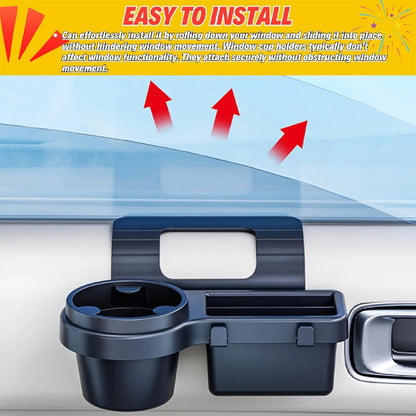 🚗Space-Saving Car Cup Holder Expander