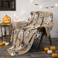 👻Halloween Ghost Print Cozy Throw Blanket