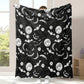 👻Halloween Ghost Print Cozy Throw Blanket