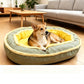 All‑Season Ergonomic Comfort Pet Bed – Snug, Breathable, Cozy ✨
