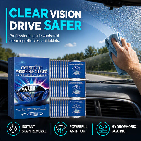 Car Windshield Cleaning Effervescent Tablets