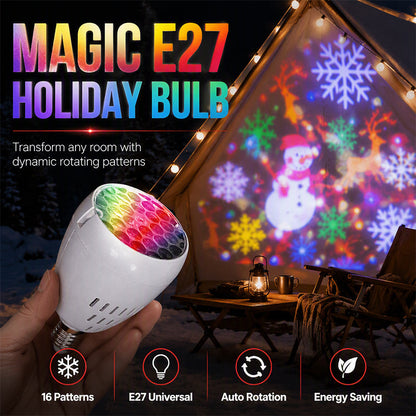🎄Christmas Projector Light Bulb✨