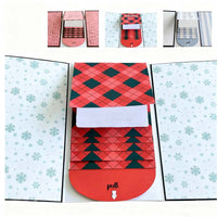 Creative Christmas Waterfall Gift Card Booklet