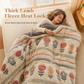 🛌 Double-Sided Sherpa Fleece Winter Comforter – Thick Warm Quilt with Soft Velvet Feel, Cozy Bedding for Cold Nights❄️