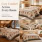 🛌 Double-Sided Sherpa Fleece Winter Comforter – Thick Warm Quilt with Soft Velvet Feel, Cozy Bedding for Cold Nights❄️