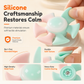 Silicone Suction Cup Fidget Spinner Stress Relief Toy for Kids and Adults