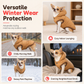 🐕 Hooded Dog Coat – Fleece‑lined, windproof & built‑in harness 🧥✨