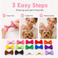 Cute Pet Bowknot Hair Clips for Dogs and Cats